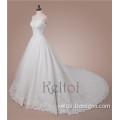 sweetheart neckline crystal beaded corset bodice wedding dress cathedral/ royal train